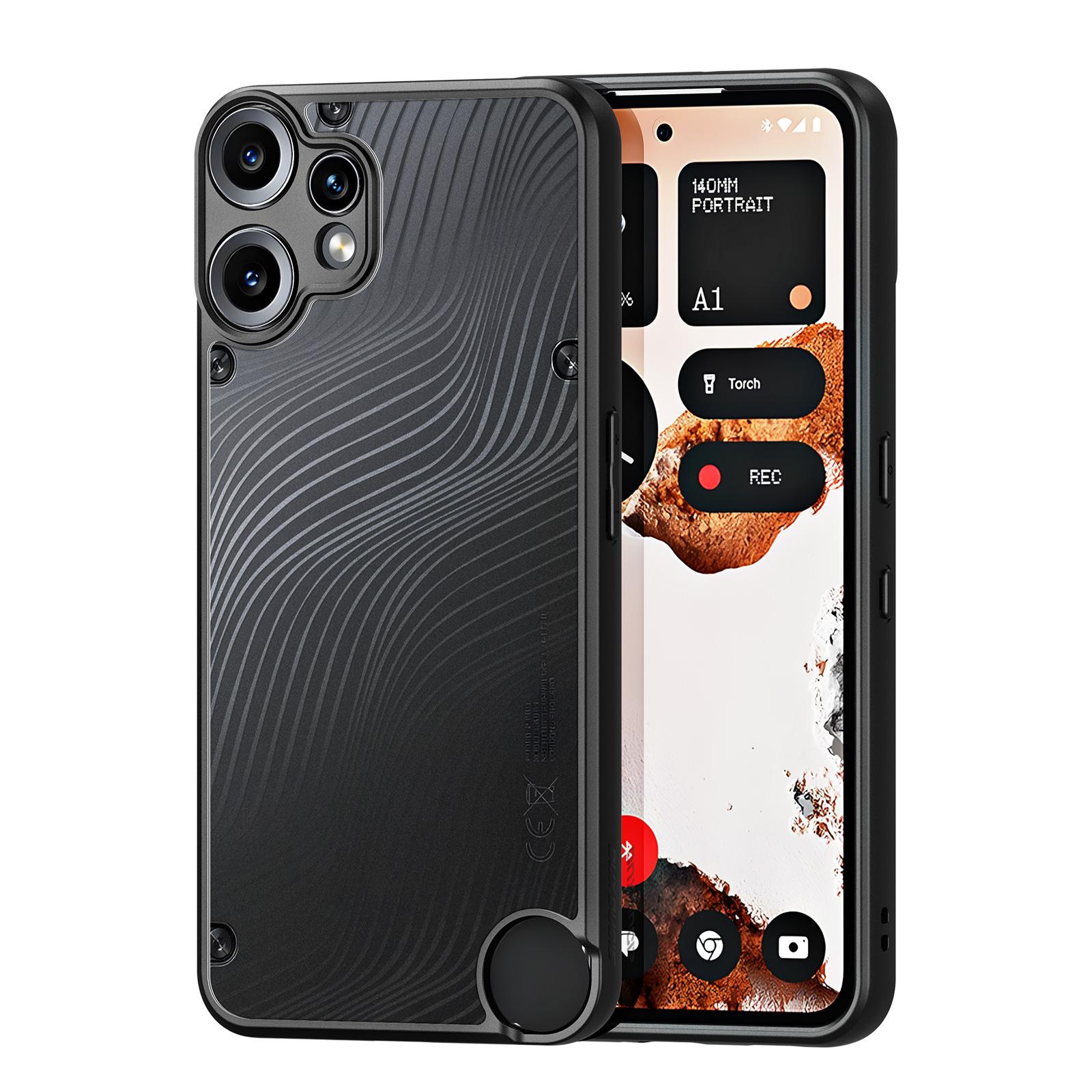 For Nothing CMF Phone 2 Pro Case DUX DUCIS Aimo Series TPU+PC Matte Drop-proof Phone Cover (REACH Certification) Black
For Nothing CMF Phone 2 Pro Case DUX DUCIS Aimo Series TPU+PC Matte Drop-proof Phone Cover (REACH Certification) Black
