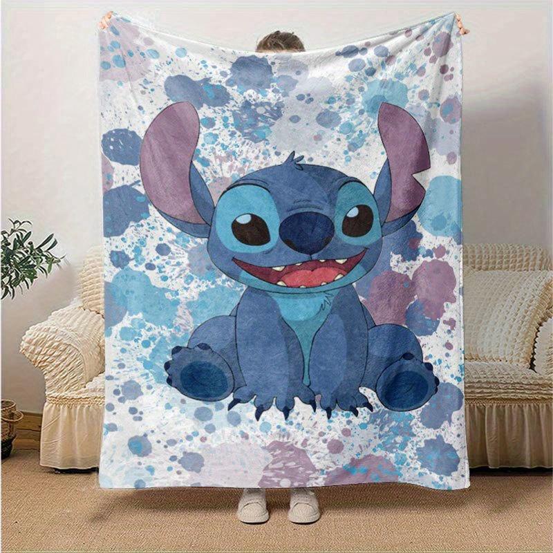 Lilo and Stitch Cartoon Flannel Blanket - Ultra-Soft, Cozy, and Comfortable for Sofa, Bedroom, Camping, and Travel - Four-Season Versatility 130x150cm
Lilo and Stitch Cartoon Flannel Blanket - Ultra-Soft, Cozy, and Comfortable for Sofa, Bedroom, Camping, and Travel - Four-Season Versatility 130x150cm