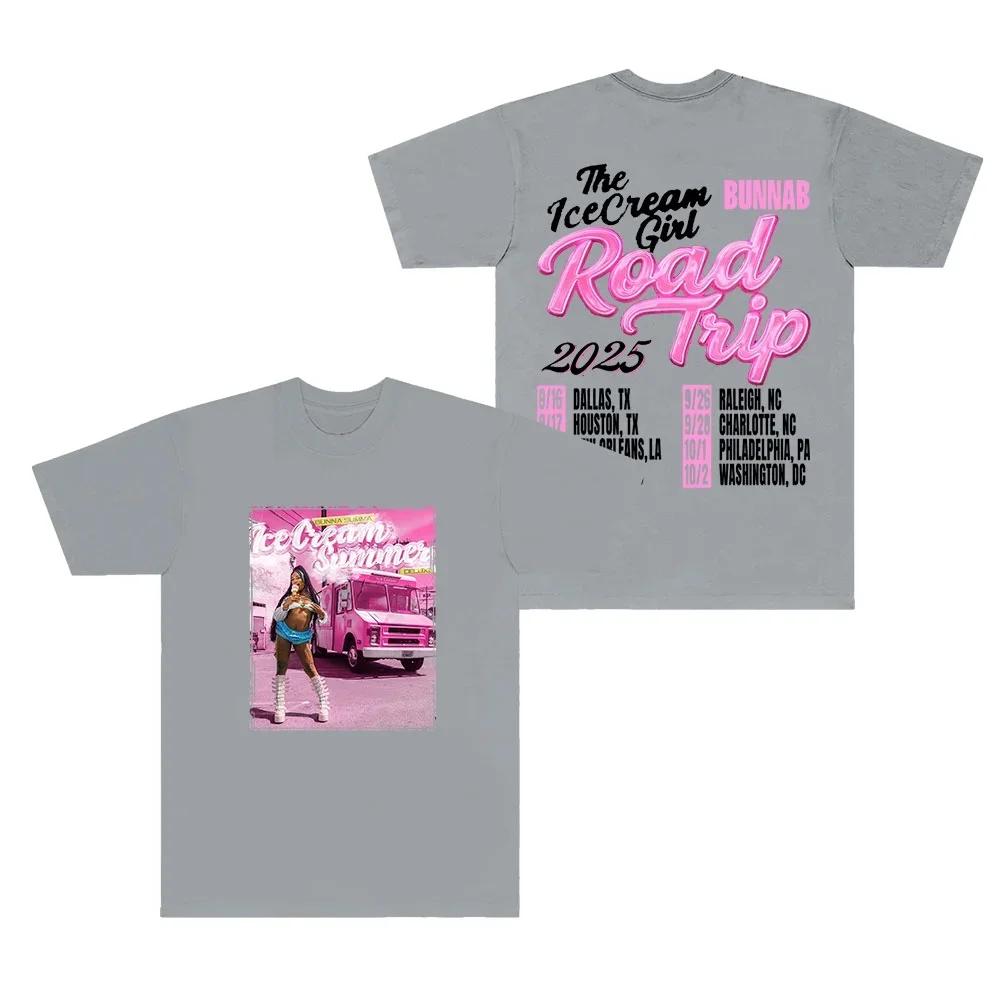 BunnaB The Ice Cream Girl Road Trip TShirts Women Unisex HipHop Crewneck Short Sleeve Tee S
BunnaB The Ice Cream Girl Road Trip TShirts Women Unisex HipHop Crewneck Short Sleeve Tee S