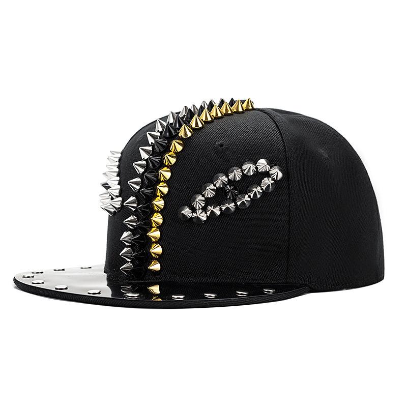 Handmade Seven Color Rivets Baseball Cap Fluorescent Sun Hat Hip Hop Cap
Handmade Seven Color Rivets Baseball Cap Fluorescent Sun Hat Hip Hop Cap