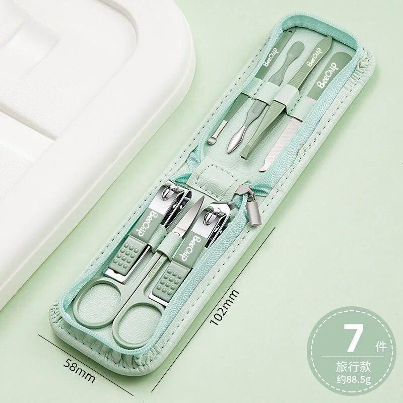 7 инструментов для ногтей Щипчики для ногтей Набор Щипчики для ногтей с застежкой-молнией Портативные наборы Щипчики для ногтей Декоративные наборы для ногтей для домашнего использования зелёный
7 инструментов для ногтей Щипчики для ногтей Набор Щипчики для ногтей с застежкой-молнией Портативные наборы Щипчики для ногтей Декоративные наборы для ногтей для домашнего использования зелёный