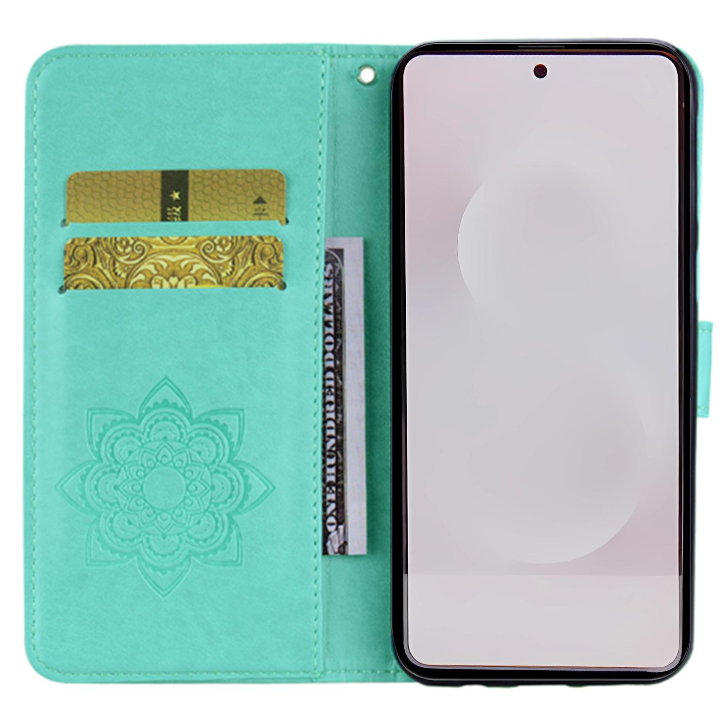 For Samsung Galaxy S25 Edge Wallet Case Owl Flower Imprinted Rhinestone Leather Cover Cyan
For Samsung Galaxy S25 Edge Wallet Case Owl Flower Imprinted Rhinestone Leather Cover Cyan