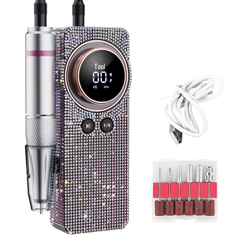 Rechargeable Rhinestone Nail Polish Remover & Grinder
Rechargeable Rhinestone Nail Polish Remover & Grinder