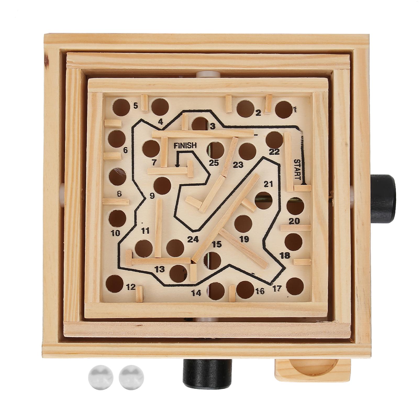 Wooden Maze Puzzle Toy Balances Board Improve Concentration Educational Table Maze Game
Wooden Maze Puzzle Toy Balances Board Improve Concentration Educational Table Maze Game