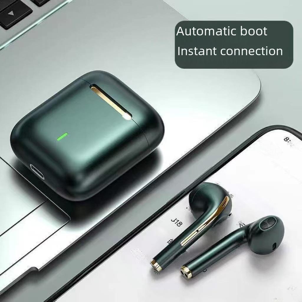 J18 Беспроводная Bluetooth-гарнитура для спорта с шумоподавлением и внутриканальными наушниками - TWS Stereo Горячая новая модель золотой
J18 Беспроводная Bluetooth-гарнитура для спорта с шумоподавлением и внутриканальными наушниками - TWS Stereo Горячая новая модель золотой