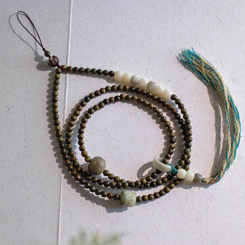 Exquisite Green Sandalwood Crossbody Phone Chain & Anti-Lost Bodhi Pendant
Exquisite Green Sandalwood Crossbody Phone Chain & Anti-Lost Bodhi Pendant