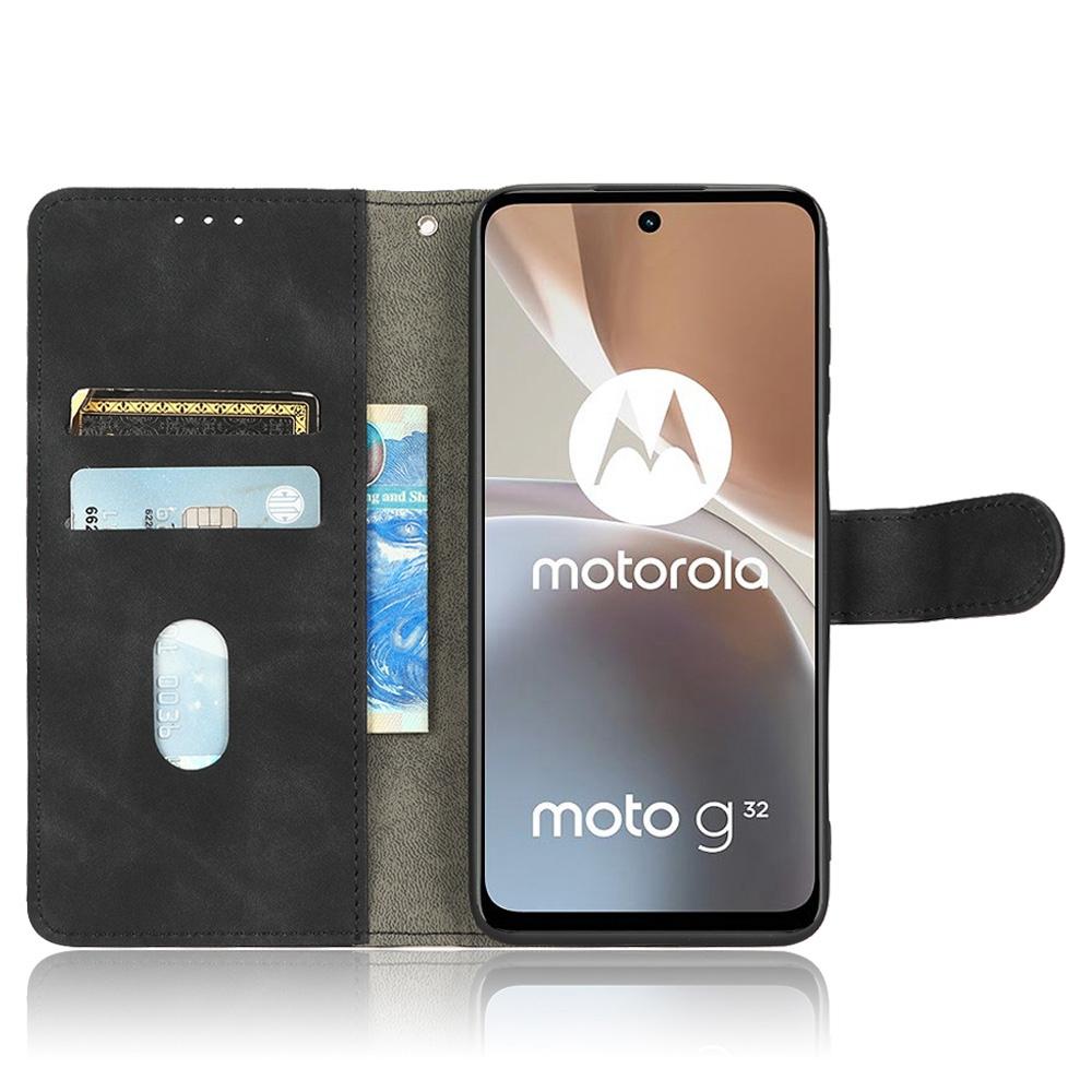 For Motorola Moto G32 4G PU Leather Wallet Case Stand Skin-touch Feeling Magnetic Flip Protective Phone Cover Black
For Motorola Moto G32 4G PU Leather Wallet Case Stand Skin-touch Feeling Magnetic Flip Protective Phone Cover Black