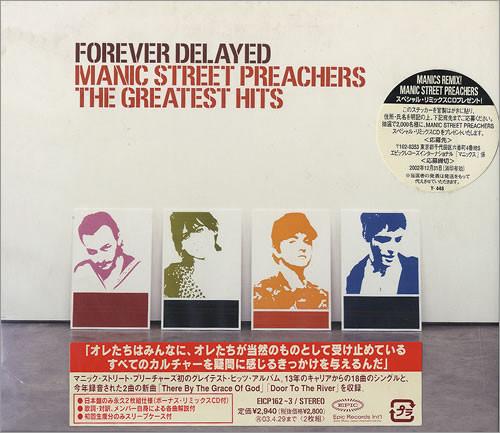 CD MANIC STREET PREACHERS - FOREVER DELAYED(ВЕЛИЧАЙШИЕ ХИТЫ) EICP1623 Epic 2002 Япония Рок Б/У
CD MANIC STREET PREACHERS - FOREVER DELAYED(ВЕЛИЧАЙШИЕ ХИТЫ) EICP1623 Epic 2002 Япония Рок Б/У