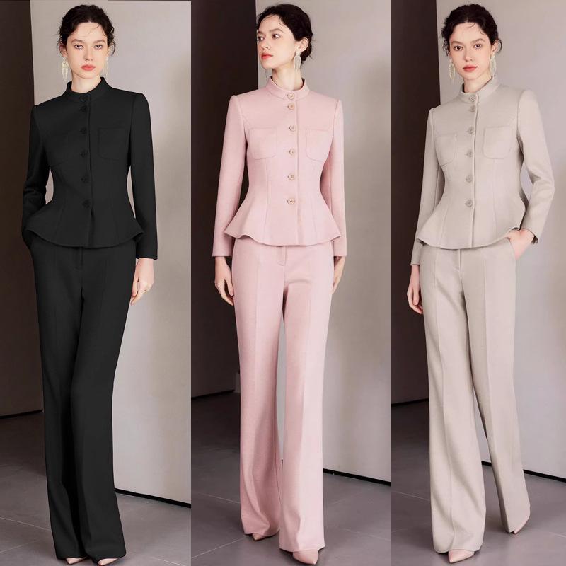 AD Winter Women s High-End Pink Wool Blend Blazer & Pants Set - Elegant Professional Outfit S
AD Winter Women s High-End Pink Wool Blend Blazer & Pants Set - Elegant Professional Outfit S
