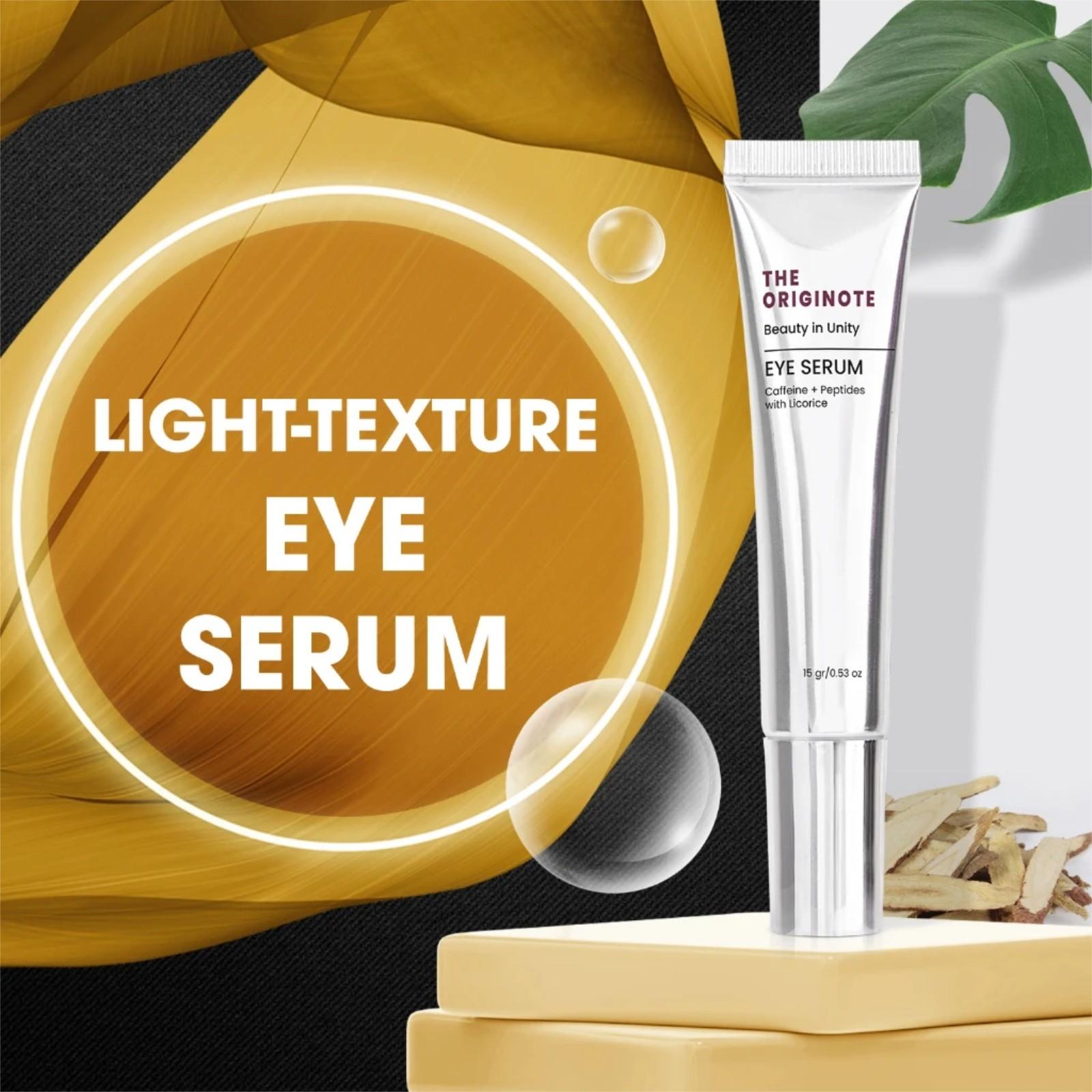 The Originote Eye Essence Кофеиновые пептиды и экстракт глаз Паста для глаз осветляет и подтягивает область вокруг глаз 15 мл
The Originote Eye Essence Кофеиновые пептиды и экстракт глаз Паста для глаз осветляет и подтягивает область вокруг глаз 15 мл