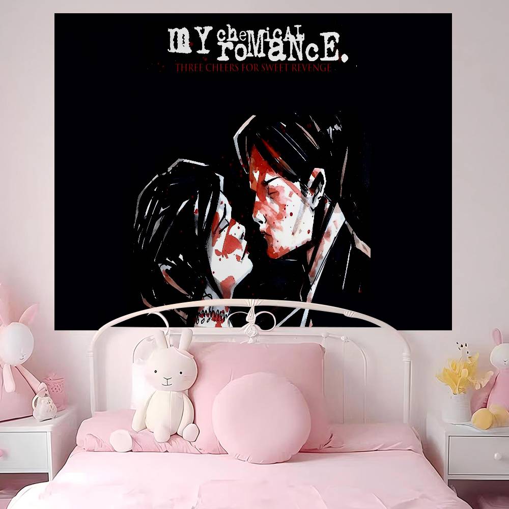 Band MMy CChemical RRomance MCR Hanging Bohemian Tapestry Hanging Tarot Hippie Wall Rugs Dorm Home Decor 74x94cm(29x37in)
Band MMy CChemical RRomance MCR Hanging Bohemian Tapestry Hanging Tarot Hippie Wall Rugs Dorm Home Decor 74x94cm(29x37in)