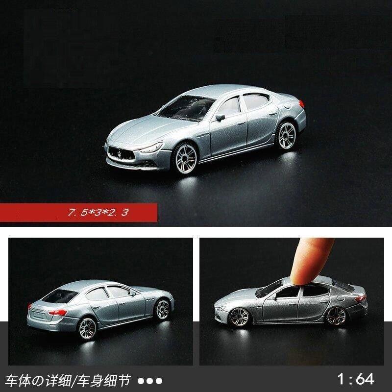 1:64 Серая спортивная модель Ghibli Sedan, литая под давлением металлическая модель автомобиля BN
1:64 Серая спортивная модель Ghibli Sedan, литая под давлением металлическая модель автомобиля BN