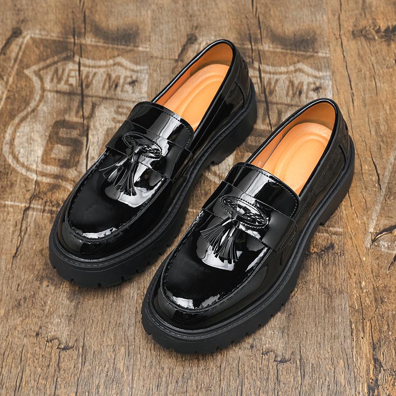 Дизайнерская Новая Мужская Белая Черная Обувь на Платформе, Увеличивающая Рост, Повседневная Обувь, Мужские Лоферы с Кисточками, Формальные Балетки, Платье, Обувь 38 чёрный
Дизайнерская Новая Мужская Белая Черная Обувь на Платформе, Увеличивающая Рост, Повседневная Обувь, Мужские Лоферы с Кисточками, Формальные Балетки, Платье, Обувь 38 чёрный