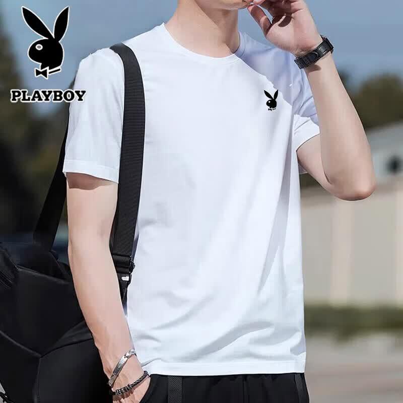 PLAYBOY Men s Pure Color Short Sleeve T-Shirt XL
PLAYBOY Men s Pure Color Short Sleeve T-Shirt XL