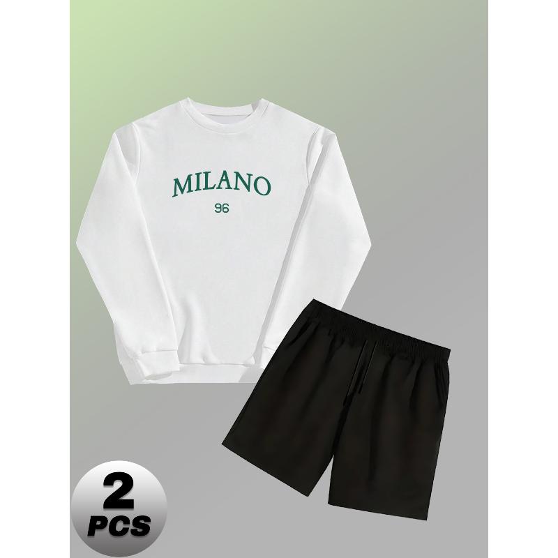 Men s Crew Neck Polyester Sweatshirt and Shorts 2 Piece Tracksuit Wrinkle Resistant XXL білий
Men s Crew Neck Polyester Sweatshirt and Shorts 2 Piece Tracksuit Wrinkle Resistant XXL білий