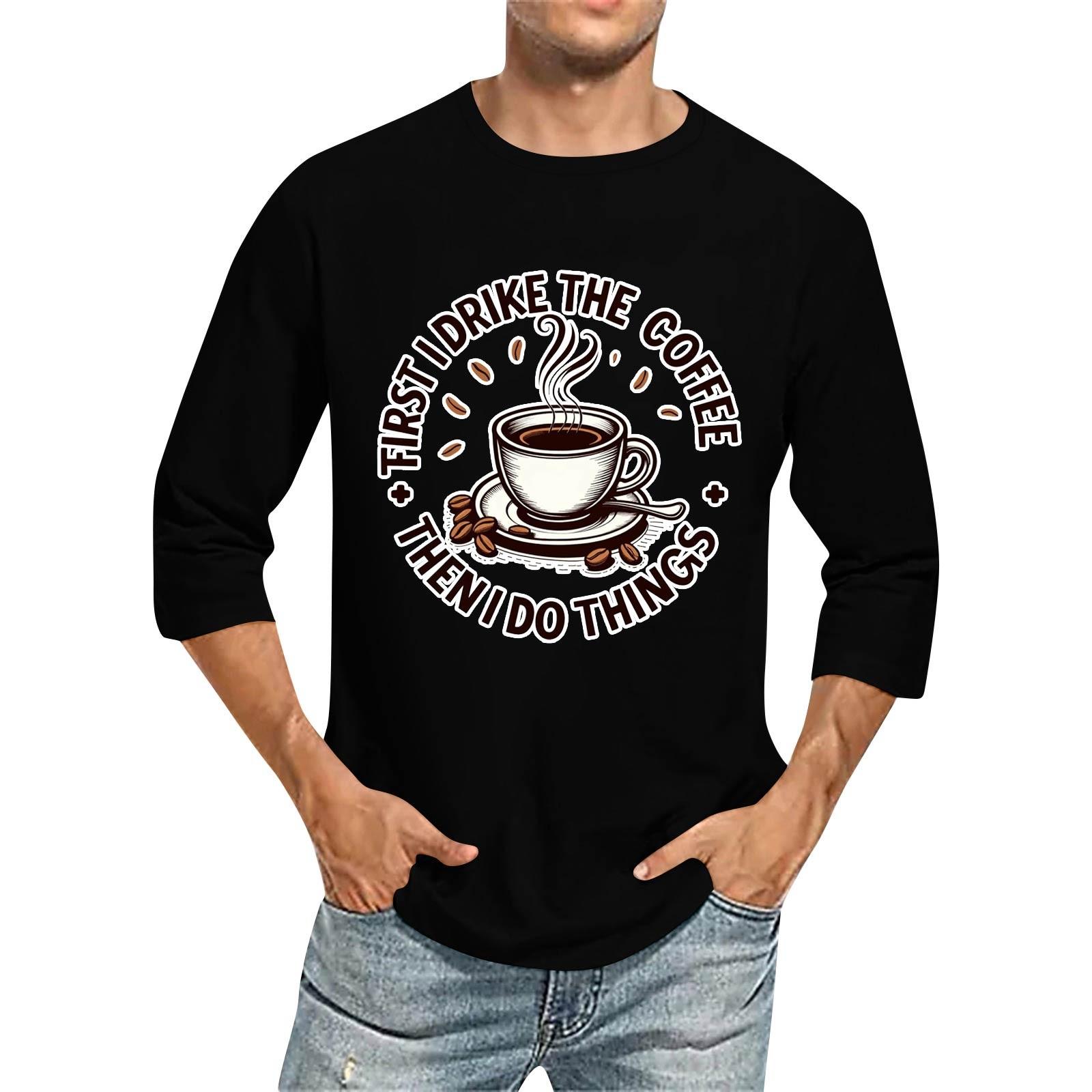 Мужская повседневная модная футболка с круглым вырезом и рукавом три четверти S чёрный
Мужская повседневная модная футболка с круглым вырезом и рукавом три четверти S чёрный