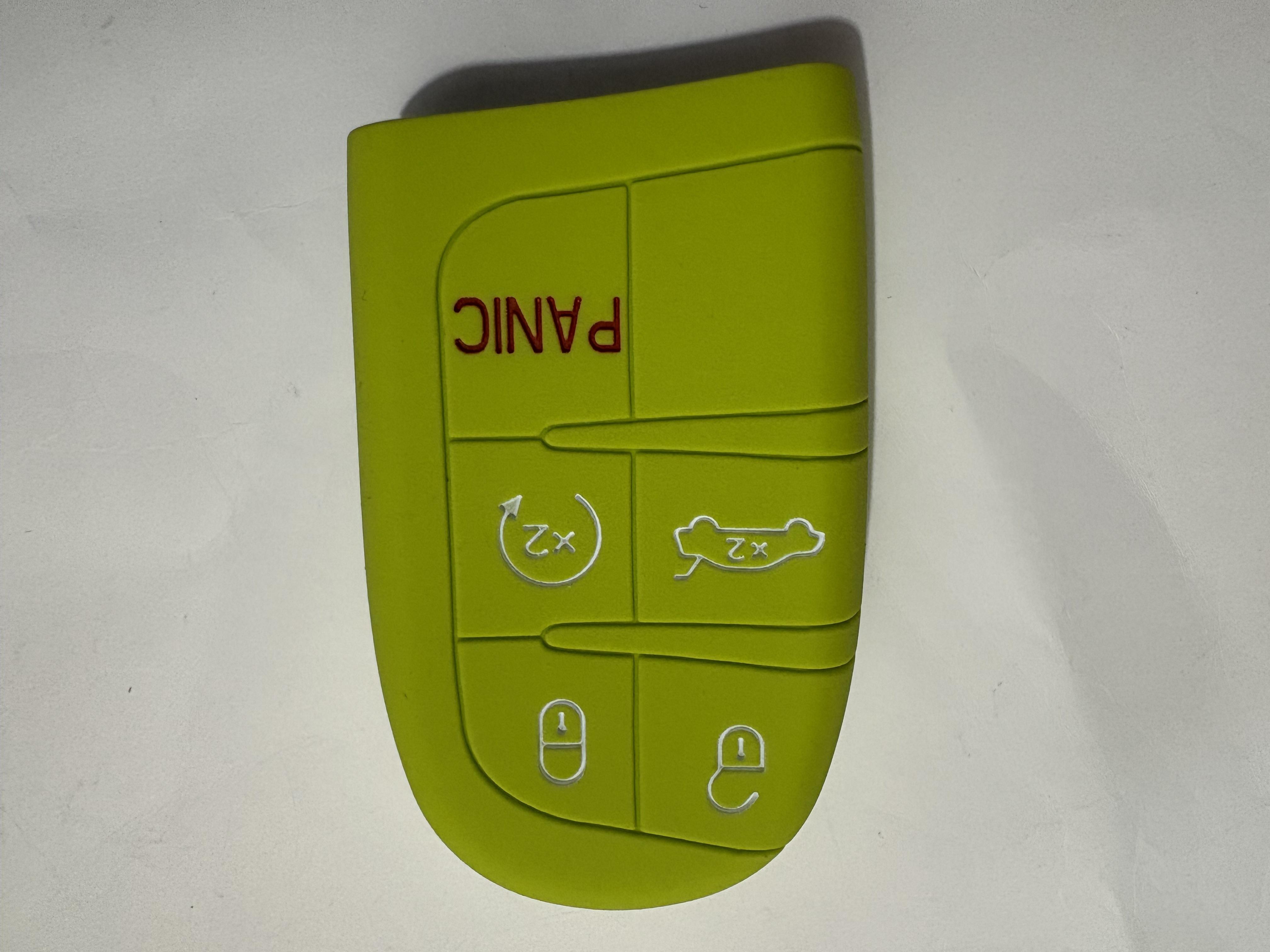 Silicone Car Key Case Cover For Jeep Renegade Compass Grand Cherokee For Chrysler Wrangler For Dodge Challenger Journey Charger колір зеленого яблука
Silicone Car Key Case Cover For Jeep Renegade Compass Grand Cherokee For Chrysler Wrangler For Dodge Challenger Journey Charger колір зеленого яблука