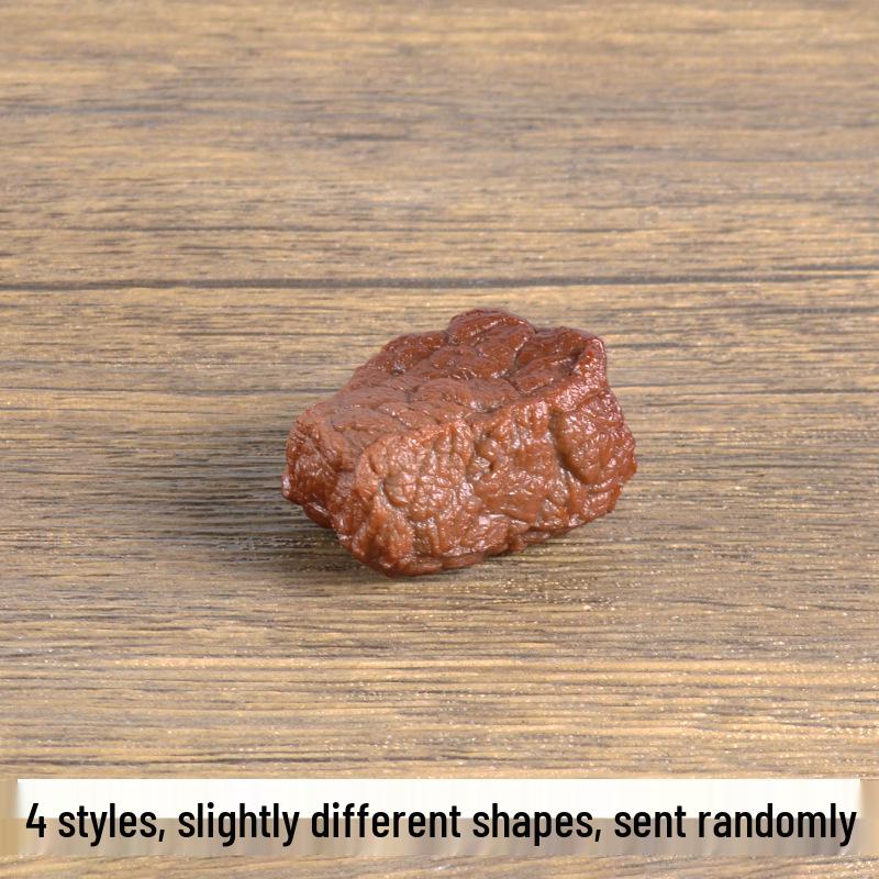 PVC Simulated Beef Cube Toy - Fun Prank Lean Meat Cube Pendant
PVC Simulated Beef Cube Toy - Fun Prank Lean Meat Cube Pendant
