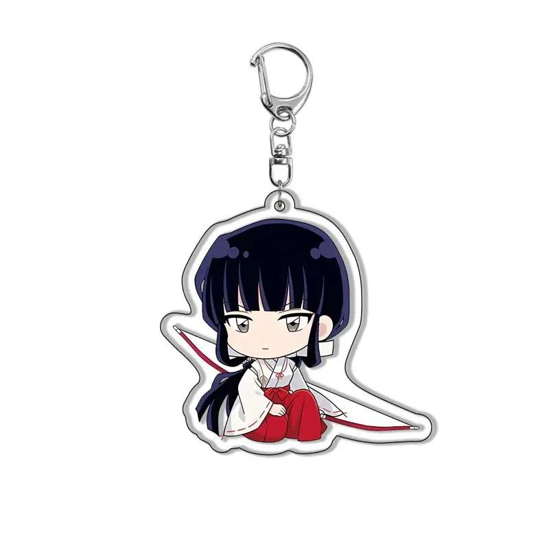 Fashion Anime Keychains Cartoon Figures Higurashi Kagome Sesshoumaru Miroku Acrylic Keyring Collection Accessories Gift золотой
Fashion Anime Keychains Cartoon Figures Higurashi Kagome Sesshoumaru Miroku Acrylic Keyring Collection Accessories Gift золотой