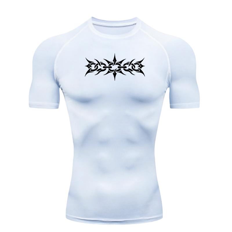 Men Sports T-shirt Training Fitness Compression Fitness Top Quick Dry Fashion Sweat Absorbent Workout Short Sleeve Breathable High Elasticity XXXL
Men Sports T-shirt Training Fitness Compression Fitness Top Quick Dry Fashion Sweat Absorbent Workout Short Sleeve Breathable High Elasticity XXXL