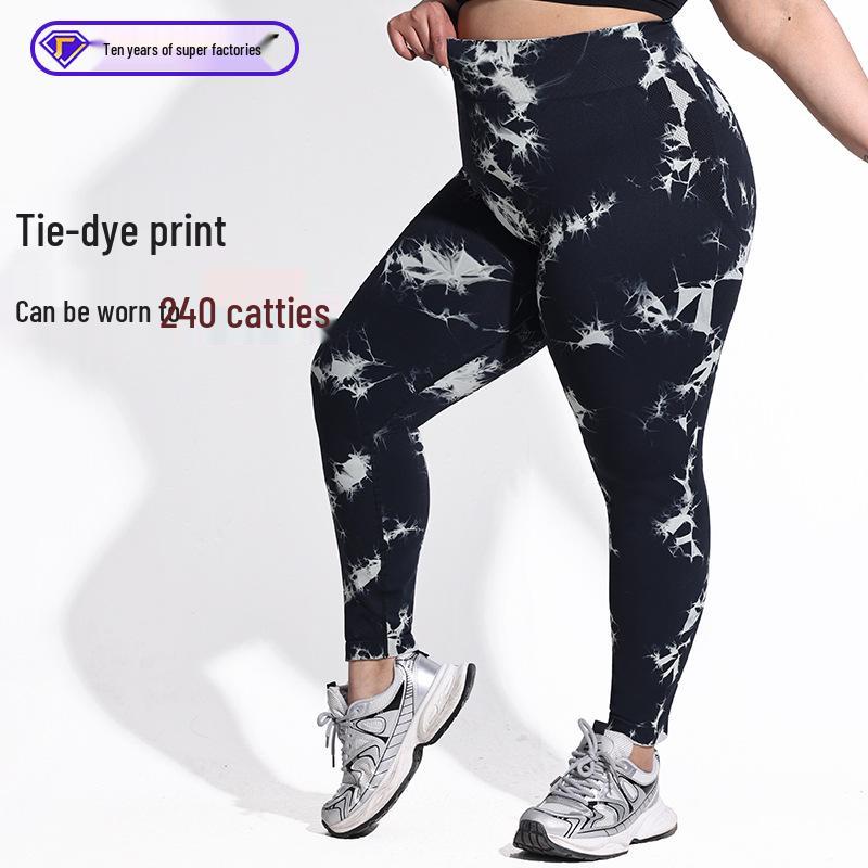 2025 Plus Size Tie-Dye High Waist Yoga Leggings: Compression Fit, Peach Butt Design for Women 3XL
2025 Plus Size Tie-Dye High Waist Yoga Leggings: Compression Fit, Peach Butt Design for Women 3XL