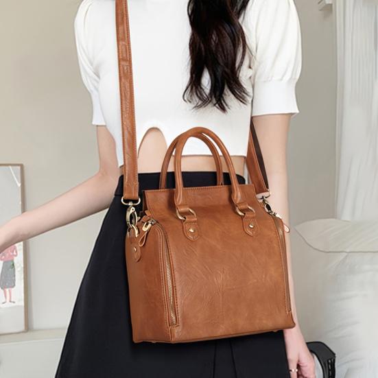 Women s Tote Bag with Top Handles Large Capacity Shoulder Bag Handbag with Removable Strap Multi-compartment Crossbody for Work Travel світло-коричневого кольору
Women s Tote Bag with Top Handles Large Capacity Shoulder Bag Handbag with Removable Strap Multi-compartment Crossbody for Work Travel світло-коричневого кольору