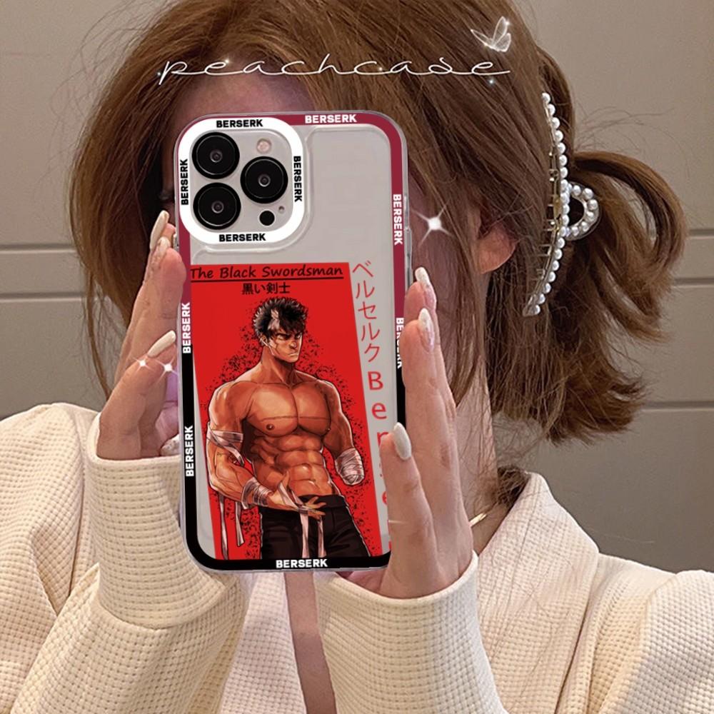 Berserk Guts Anime Phone Case For iPhone 15 11 12 13 14 Mini Pro Max XR X XS TPU Clear Case iphone 11
Berserk Guts Anime Phone Case For iPhone 15 11 12 13 14 Mini Pro Max XR X XS TPU Clear Case iphone 11