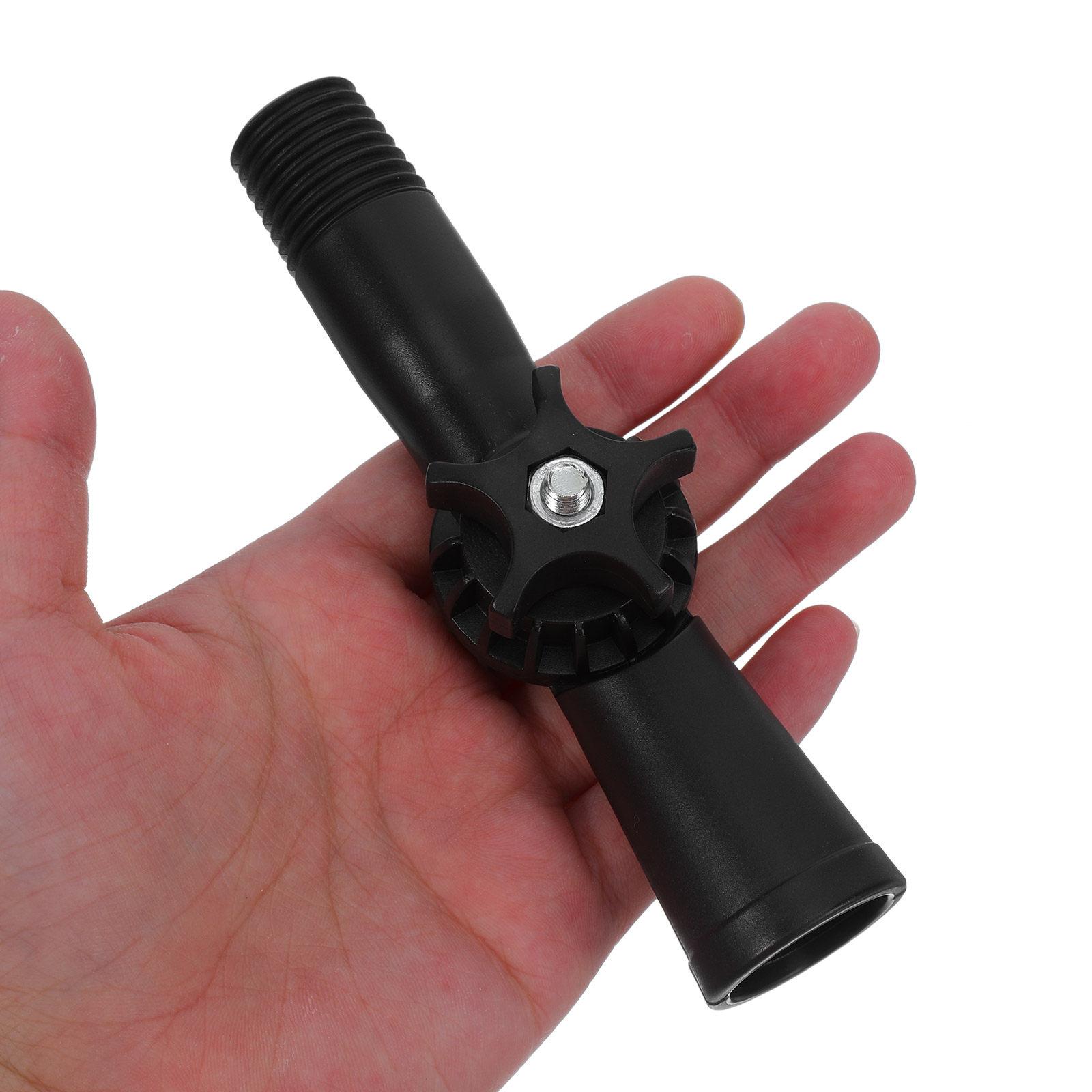2pcs Threaded Rod Extension Pole Angle Adapter Joint, Rotatable Swivel Connector For Mop Handles Duster Accessories, 18mm ID
2pcs Threaded Rod Extension Pole Angle Adapter Joint, Rotatable Swivel Connector For Mop Handles Duster Accessories, 18mm ID