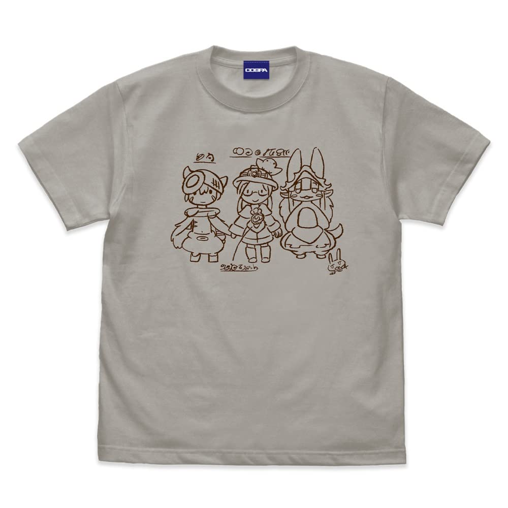 Cospa Made in Abyss Golden Land of the Dead Team LIGHT GRAY XL size Riko-san T-shirt светло-серый
Cospa Made in Abyss Golden Land of the Dead Team LIGHT GRAY XL size Riko-san T-shirt светло-серый