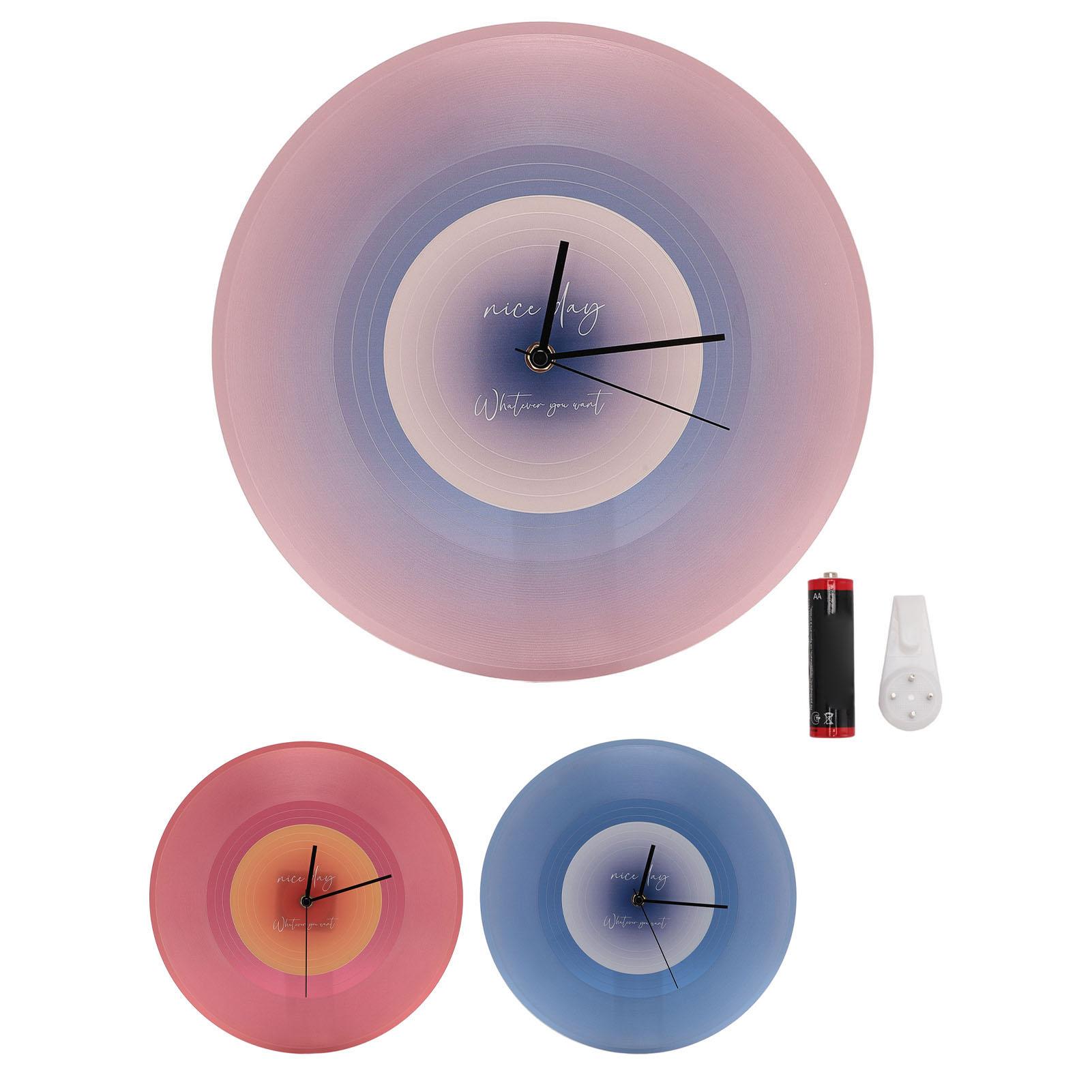 12-дюймовые часы Record Clock Minimalist, полупрозрачные, легко повесить настенные часы Record, декор для гостиной Purple
12-дюймовые часы Record Clock Minimalist, полупрозрачные, легко повесить настенные часы Record, декор для гостиной Purple