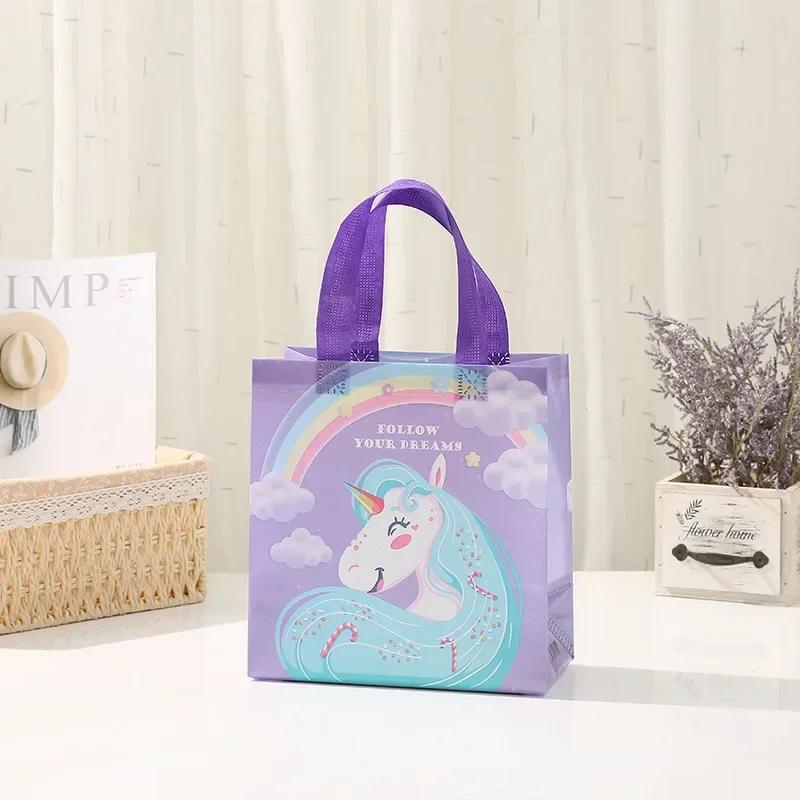 12Pcs Rainbow Unicorn Theme Gift Packing Bags Non-woven Storage Bags Shopping Tote Bag for Kids Birthday Baby Shower Decoration 23x22x11cm
12Pcs Rainbow Unicorn Theme Gift Packing Bags Non-woven Storage Bags Shopping Tote Bag for Kids Birthday Baby Shower Decoration 23x22x11cm