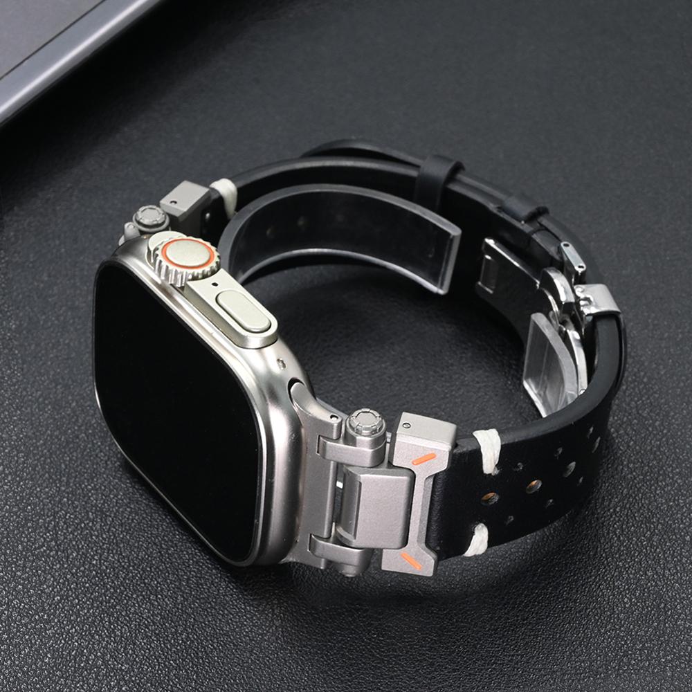 Шкіряний ремінець для Apple Watch Ultra 2 49мм Серії 10 46мм 44 45мм ремінець браслет для Iwatch 10 9 7 8 6 5 4 se ultra чоловічий ремінець для годинника 49mm 46mm 45mm 44mm
Шкіряний ремінець для Apple Watch Ultra 2 49мм Серії 10 46мм 44 45мм ремінець браслет для Iwatch 10 9 7 8 6 5 4 se ultra чоловічий ремінець для годинника 49mm 46mm 45mm 44mm