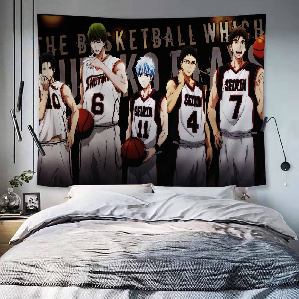 Kuroko No Basket Cartoon Tapestry Hippie Flower Wall Carpets Dorm Decor Art Home Decor 74x94cm(29x37in)
Kuroko No Basket Cartoon Tapestry Hippie Flower Wall Carpets Dorm Decor Art Home Decor 74x94cm(29x37in)