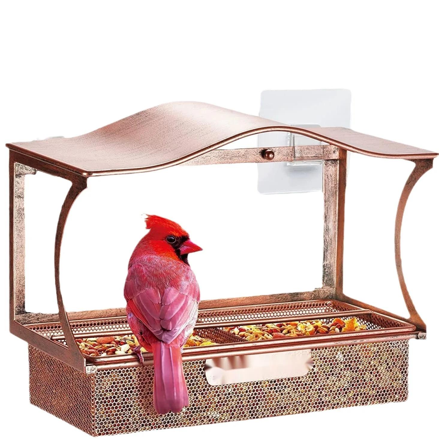2026 NEW Window Bird Feeder Strong Wild Bird House for Outside Removable Tray for Easy Cleaning Perfect Bird Watching Gift
2026 NEW Window Bird Feeder Strong Wild Bird House for Outside Removable Tray for Easy Cleaning Perfect Bird Watching Gift