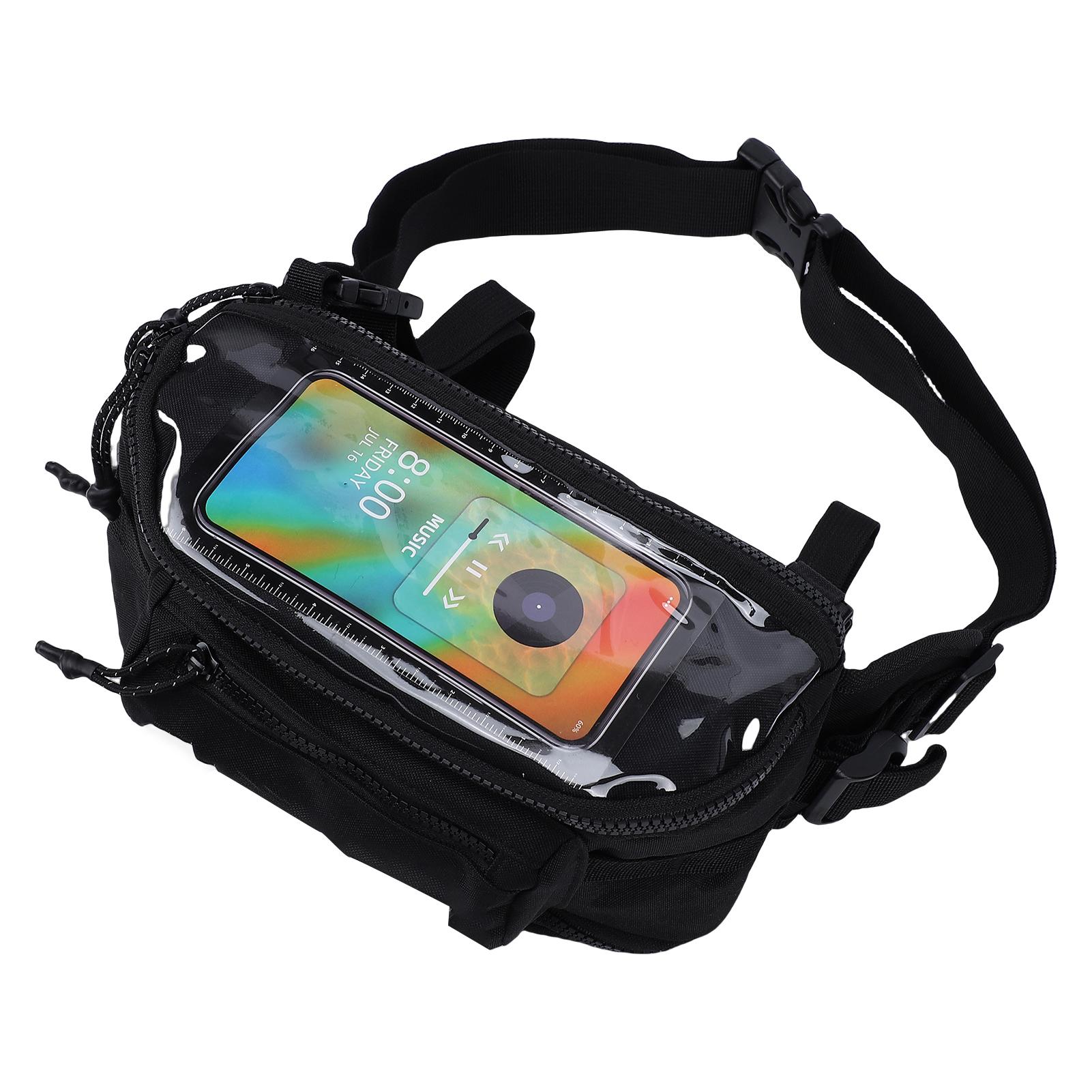 Motorcycle Waist Pack Expandable Front Handlebar Bag with Touchscreen Window for Navigation Large Capacity Storage
Motorcycle Waist Pack Expandable Front Handlebar Bag with Touchscreen Window for Navigation Large Capacity Storage