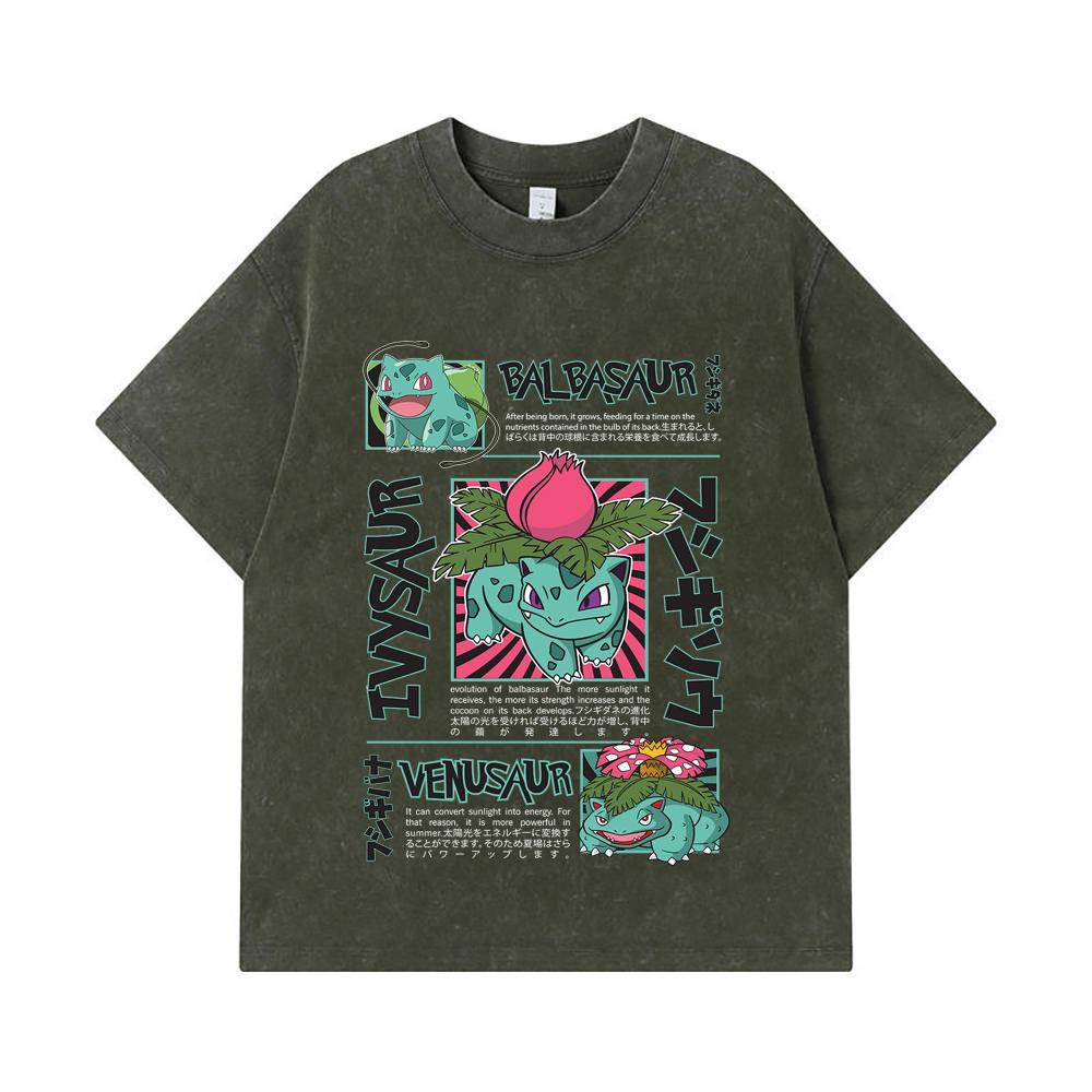 275 GSM Washed T-shirts 100% Cotton Pokemon V4 Balbasaur Print Unisex Heavy Cotton T Shirt S
275 GSM Washed T-shirts 100% Cotton Pokemon V4 Balbasaur Print Unisex Heavy Cotton T Shirt S