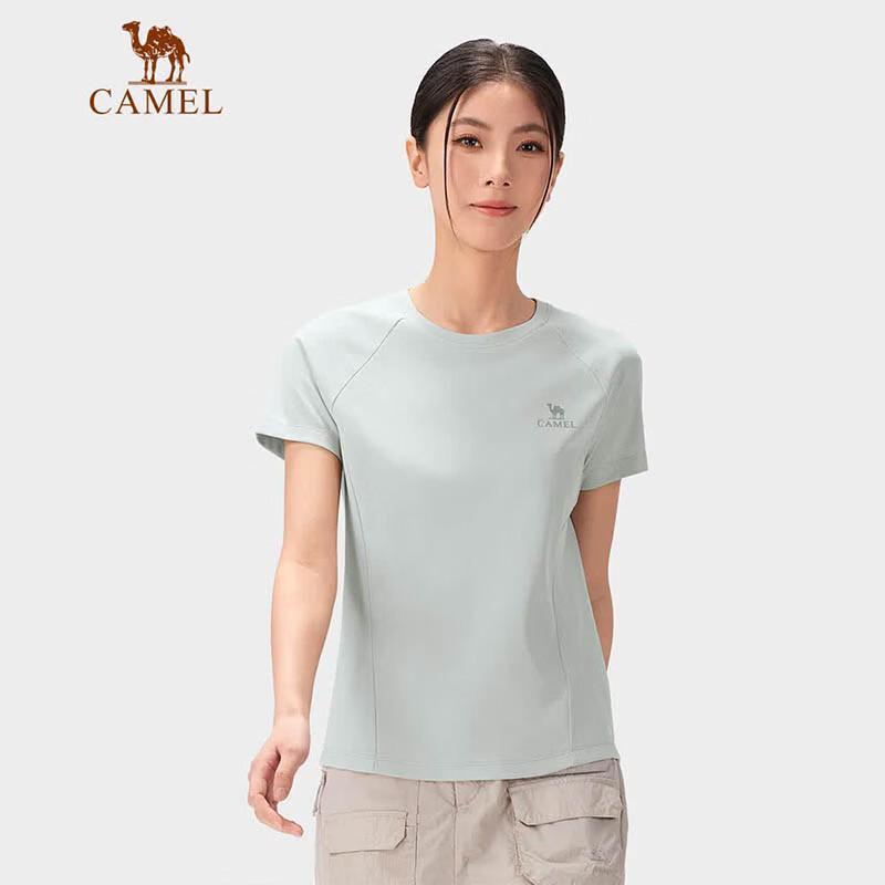 CAMEL Women s Quick-Dry Round Neck Short Sleeve T-shirt A26BK08090 2XL
CAMEL Women s Quick-Dry Round Neck Short Sleeve T-shirt A26BK08090 2XL