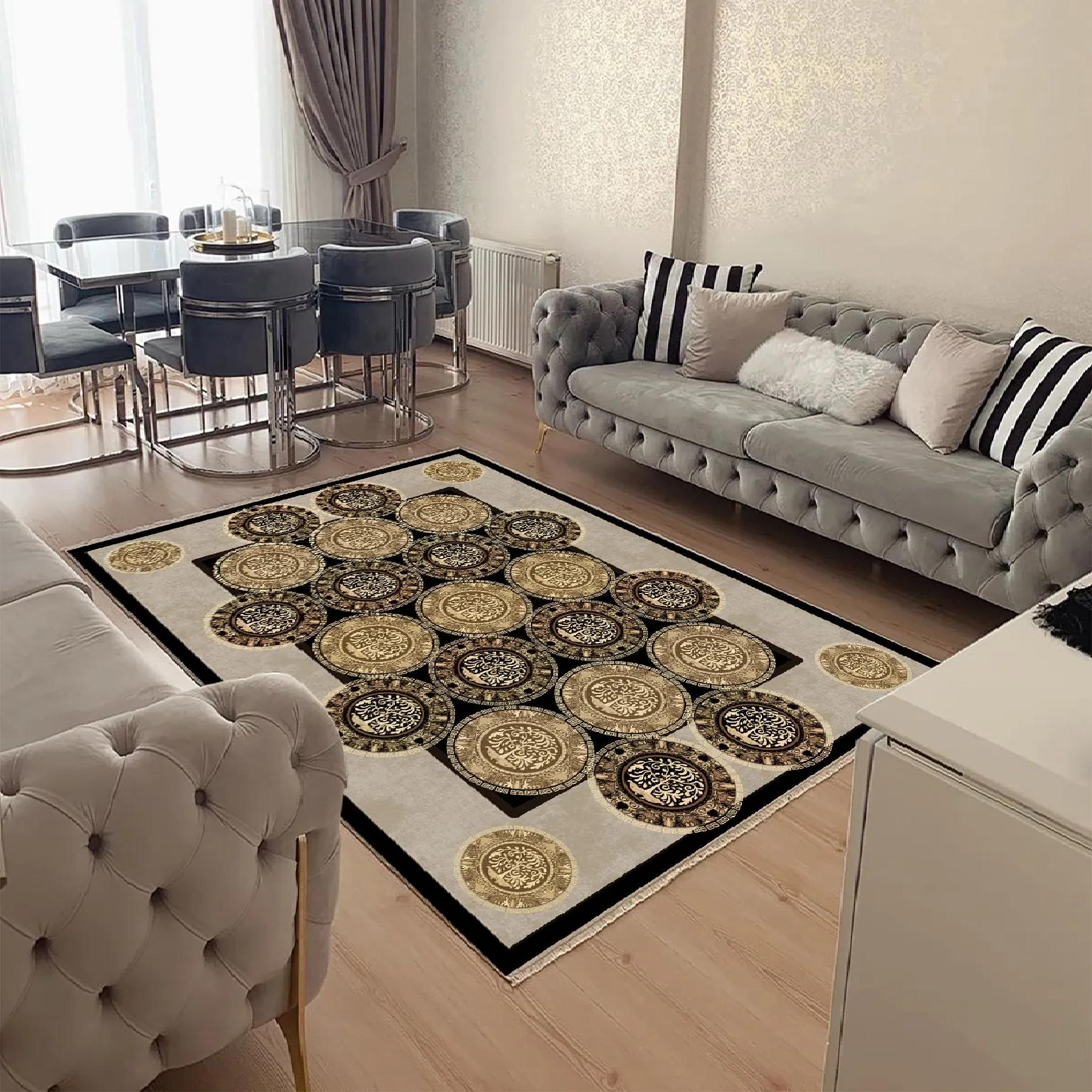 EPeddler Home Modern Pattern, нескользящая точечная основа с цифровой печатью, гостиная нового поколения, кухня, ковер для спальни и напольный коврик 50 x 80