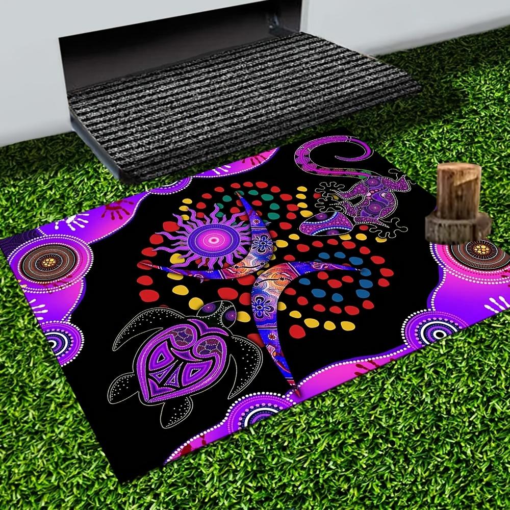 Single Piece of Turtles And Gecko Outdoor Rug, Perfect for Doorways with a Non-Slip Backing, Suitable for Patio And Camping, And Can Also En 60x90cm (23x35inch)
Single Piece of Turtles And Gecko Outdoor Rug, Perfect for Doorways with a Non-Slip Backing, Suitable for Patio And Camping, And Can Also En 60x90cm (23x35inch)