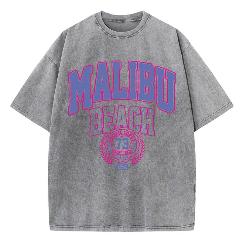Винтажные женские футболки с кислотной стиркой Malibu Beach Pacific Coast Спортивные командные принты Топы с круглым вырезом Хлопковые оверсайз футболки Одежда S
Винтажные женские футболки с кислотной стиркой Malibu Beach Pacific Coast Спортивные командные принты Топы с круглым вырезом Хлопковые оверсайз футболки Одежда S