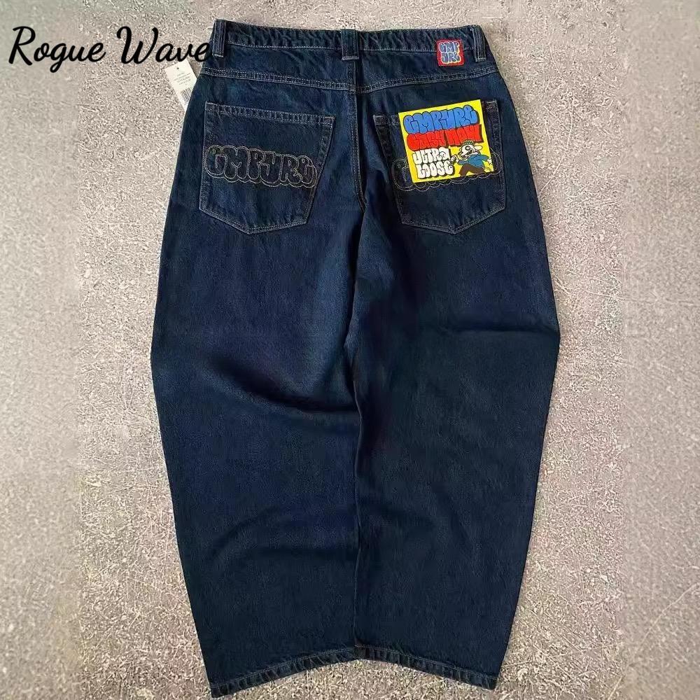 RogueWave American Vintage Washed and Distressed Jeans High Street Casual Japanese Women Pants Y2k Loose Straight Fit Slim and Versatile S
RogueWave American Vintage Washed and Distressed Jeans High Street Casual Japanese Women Pants Y2k Loose Straight Fit Slim and Versatile S