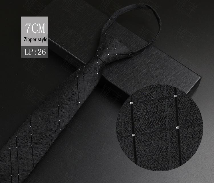 Men s Blue-Gray Zipper Tie: 7cm No-Knot for Professional or Formal Wear
Men s Blue-Gray Zipper Tie: 7cm No-Knot for Professional or Formal Wear
