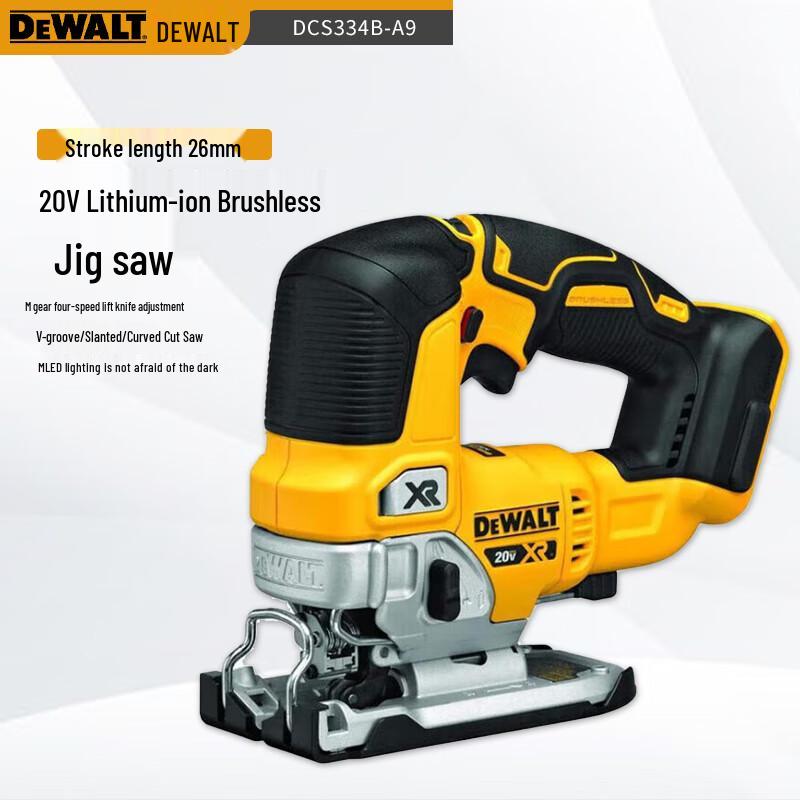 Dewalt 20V MAX XR Cordless Brushless Jigsaw CN plug (adapter included)
Dewalt 20V MAX XR Cordless Brushless Jigsaw CN plug (adapter included)