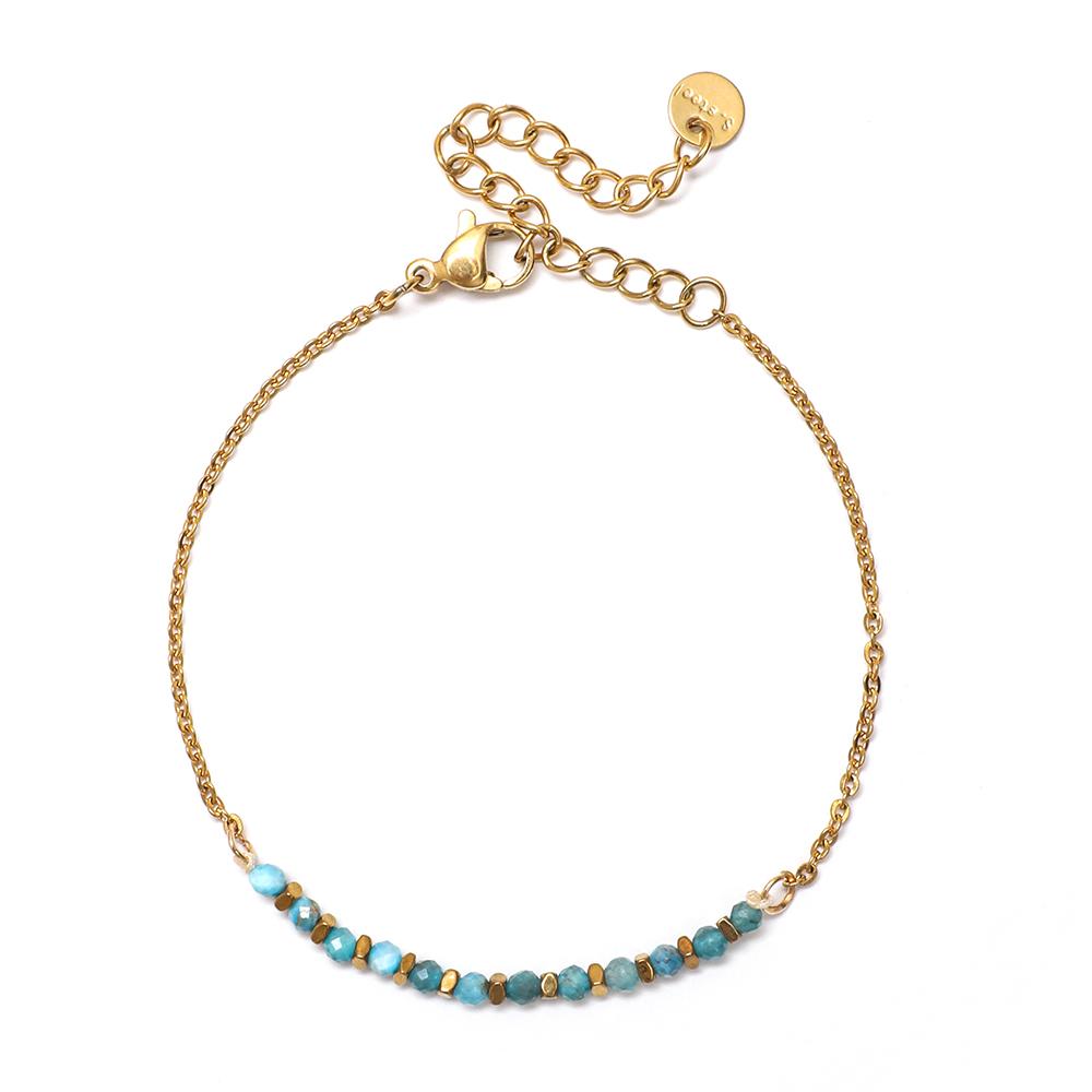 ZMZY Simple Korean Style Women Stainless Steel Jewelry Chain Small Natural Stone Tourmaline New In Cute Summer Friends Gifts
ZMZY Simple Korean Style Women Stainless Steel Jewelry Chain Small Natural Stone Tourmaline New In Cute Summer Friends Gifts