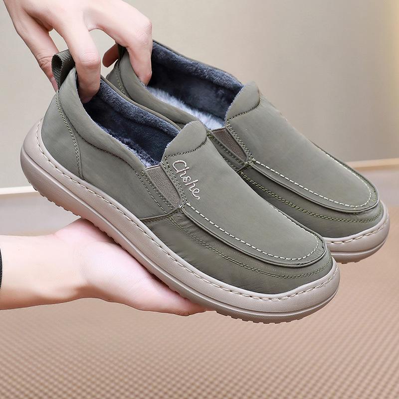 Men s Winter Velvet-Lined Non-Slip Shoes - Comfortable, Wear-Resistant, For Wide Feet Size 42 чёрный
Men s Winter Velvet-Lined Non-Slip Shoes - Comfortable, Wear-Resistant, For Wide Feet Size 42 чёрный