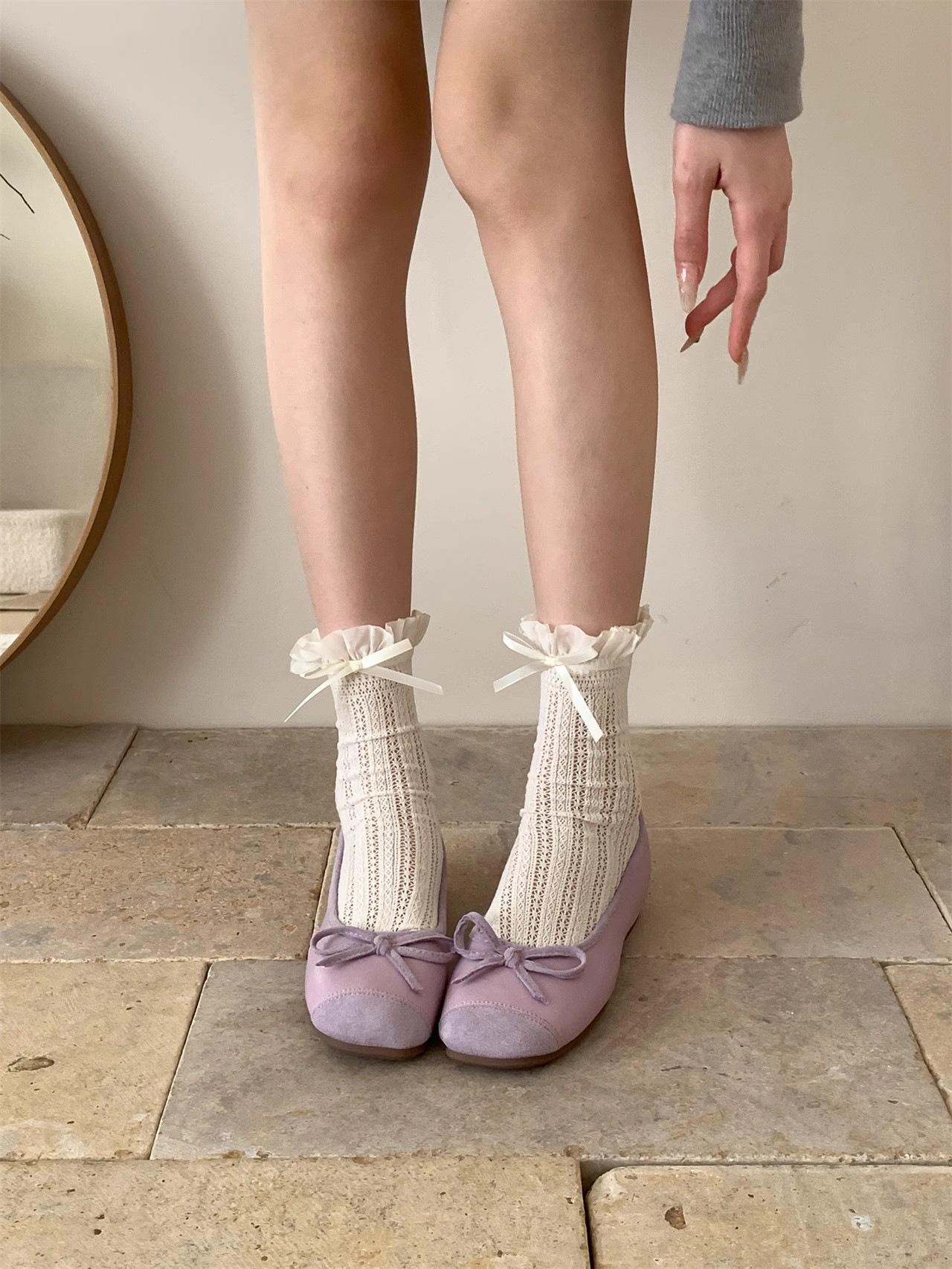 Round head shallow mouth single shoes female spring and autumn new soft leather ballet fairy wind gentle pedal soft flat beanie ladyshoes 39 світло-фіолетового кольору
Round head shallow mouth single shoes female spring and autumn new soft leather ballet fairy wind gentle pedal soft flat beanie ladyshoes 39 світло-фіолетового кольору