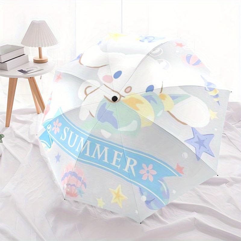 1pc Summer Ice Cream Cinnamoroll Pattern Pattern Automatic 3-Fold Umbrella, 8 Iron Frames, High-Value Folding Umbrella, Suitable for Office, Travel an
1pc Summer Ice Cream Cinnamoroll Pattern Pattern Automatic 3-Fold Umbrella, 8 Iron Frames, High-Value Folding Umbrella, Suitable for Office, Travel an