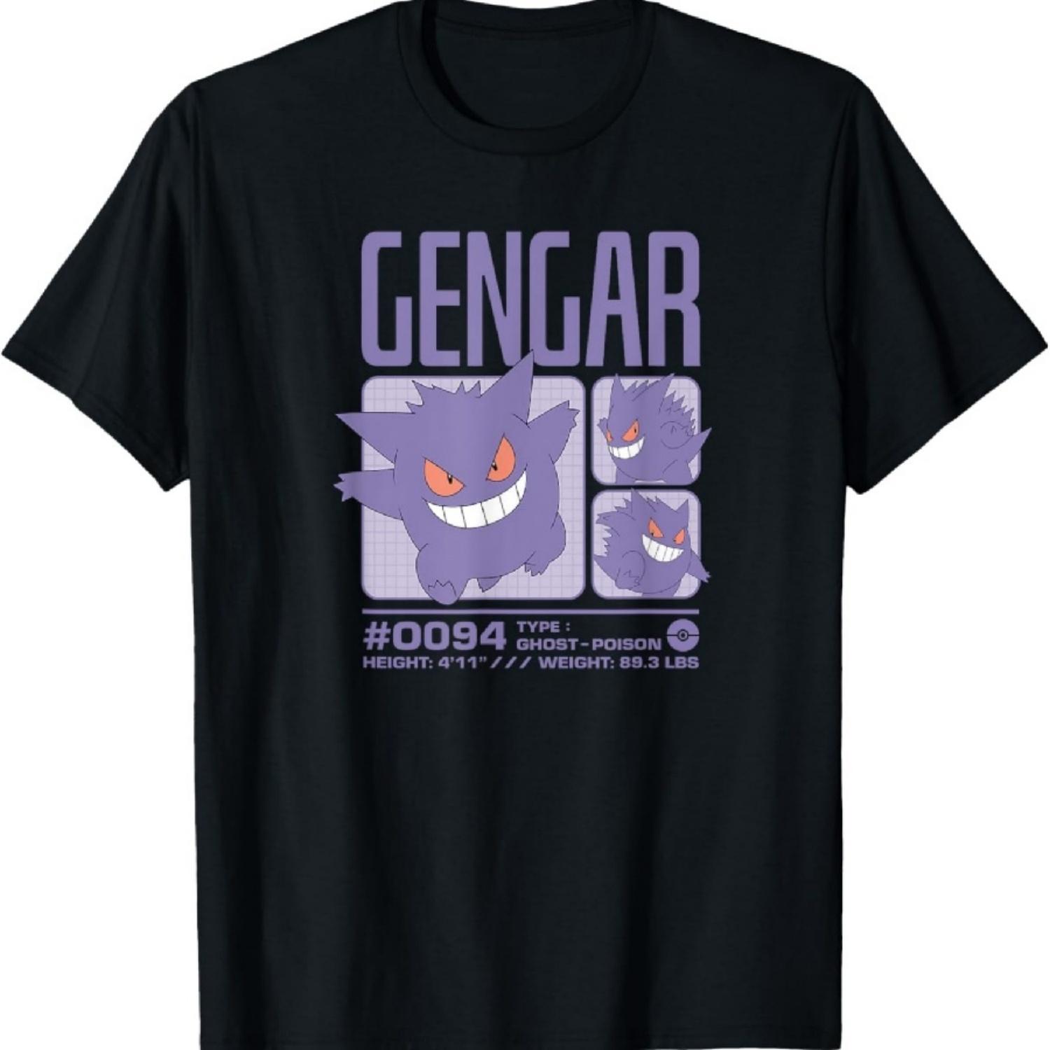 Pokémon - Gengar Pastel Stats Grid T-Shirt XXXXXL чорний
Pokémon - Gengar Pastel Stats Grid T-Shirt XXXXXL чорний