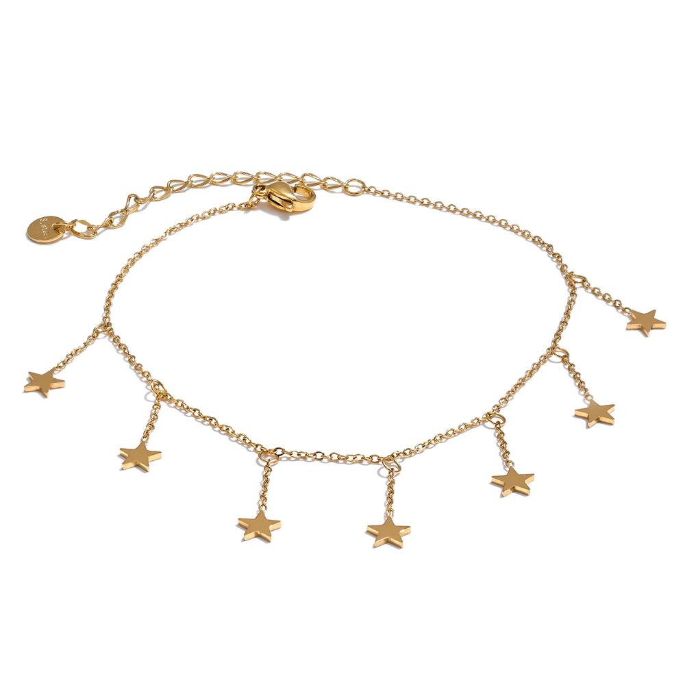 Yhpup 316L Stainless Steel Long Star Chain Anklet Summer Beach Foot Jewelry 18K PVD Plated Waterproof Accessories
Yhpup 316L Stainless Steel Long Star Chain Anklet Summer Beach Foot Jewelry 18K PVD Plated Waterproof Accessories