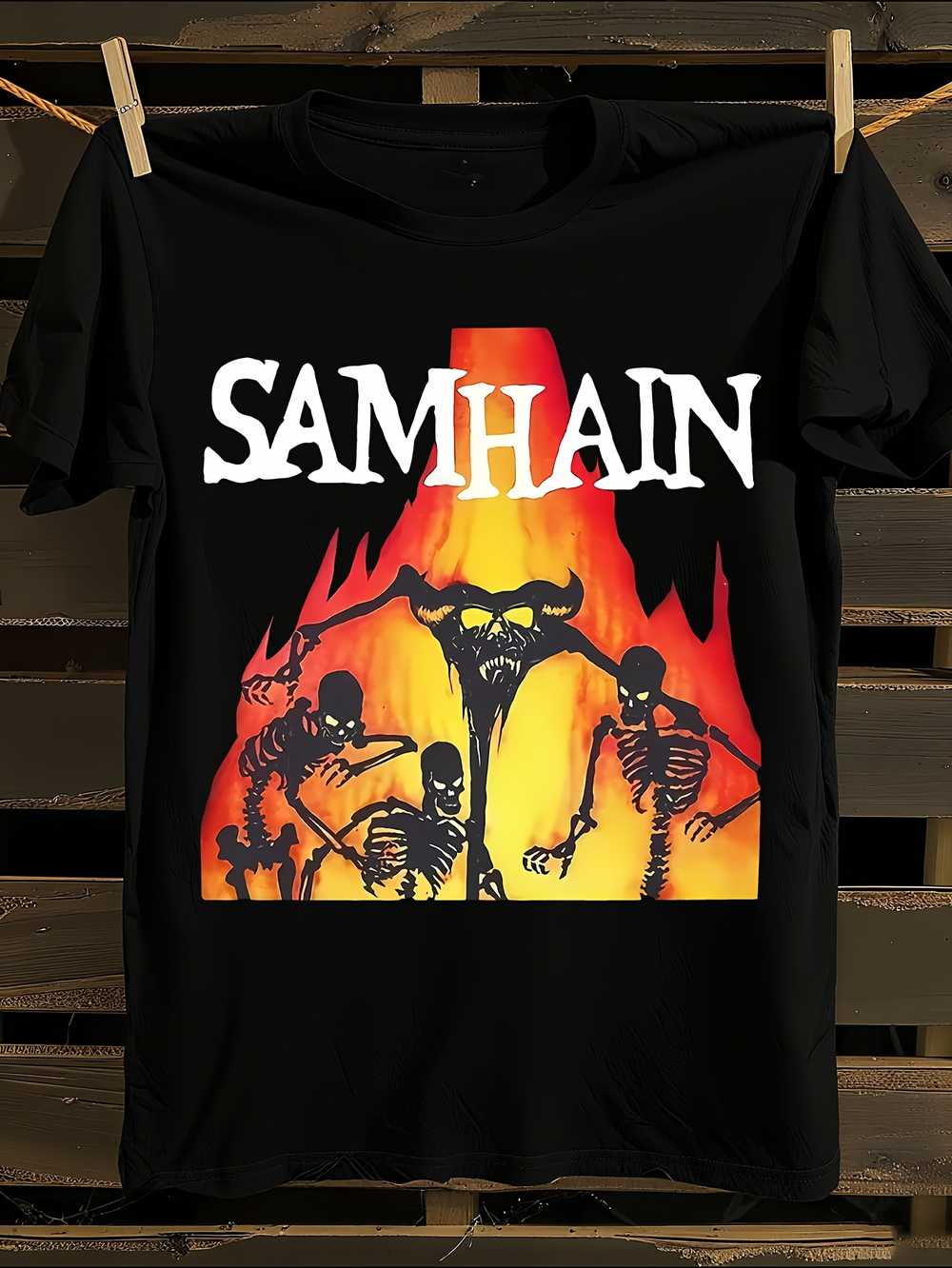 SAMHAIN Готическая Футболка с Графикой Хэви-метал Мужская Футболка Женские Футболки с Принтом из Букв Футболка с Короткими Рукавами Повседневная Уличная Футболка Топ S
SAMHAIN Готическая Футболка с Графикой Хэви-метал Мужская Футболка Женские Футболки с Принтом из Букв Футболка с Короткими Рукавами Повседневная Уличная Футболка Топ S